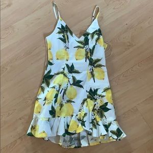 Lemon summer dress